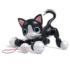 A Black Zoomer Kitty For Your Child To Play With