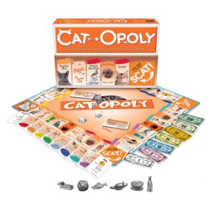 Cat Themed Monopoly Board Game