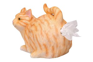 Cat Butt Tissue Holder