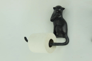 Cat Shaped Toilet Paper Holder