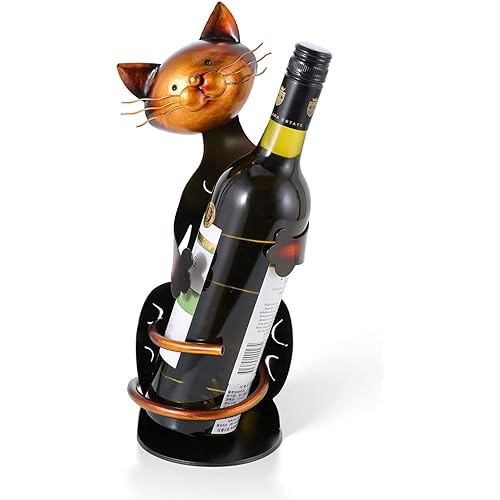 Tooarts Cat Shaped Wine Holder